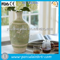 vase shaped decoration ceramic olive green wedding decor